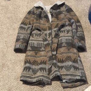 Women's Patterned Coat